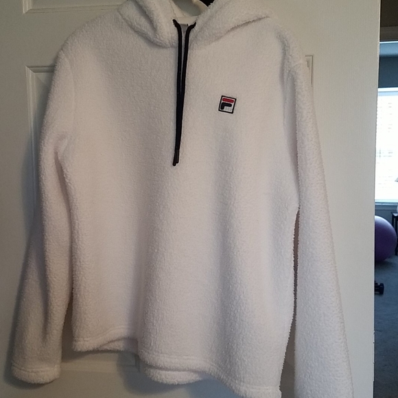 Fila Tops - Fila Sherpa Hoodie